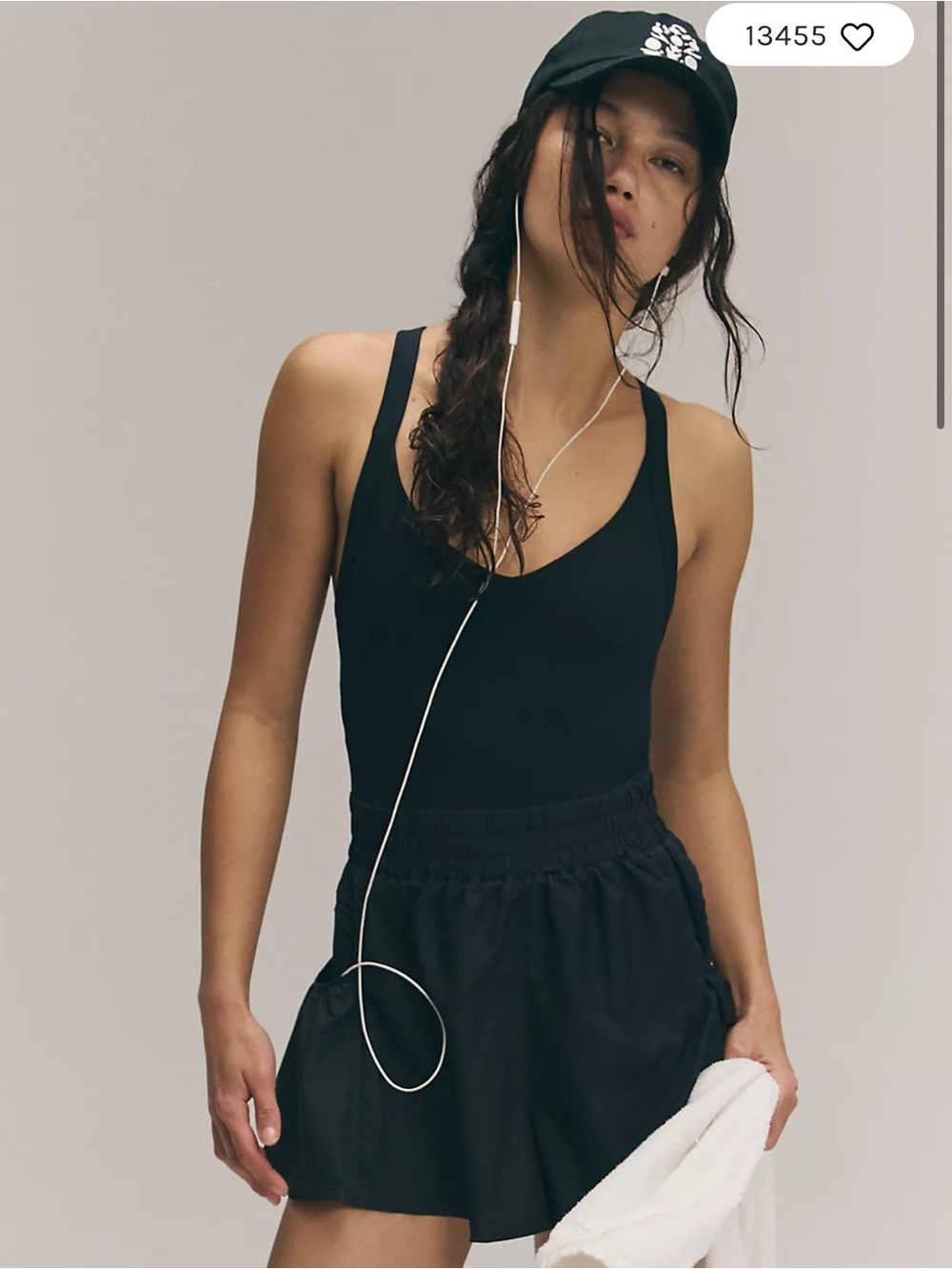 FP Movement Get Your Flirt On Shortsie Active Romper NWT size M